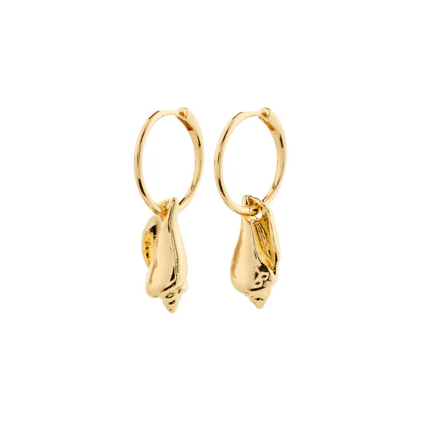 Hovedbilde BREEZE hoops gold-plated 