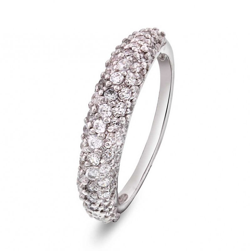 Ring i sølv med cz- 990166