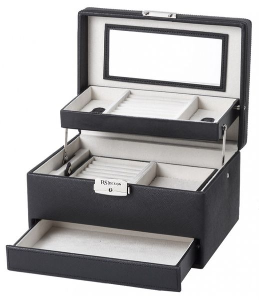 Hovedbilde Smykkeskrin 3463732 Sort/beige