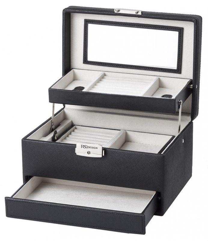 Smykkeskrin 3463732 Sort/beige