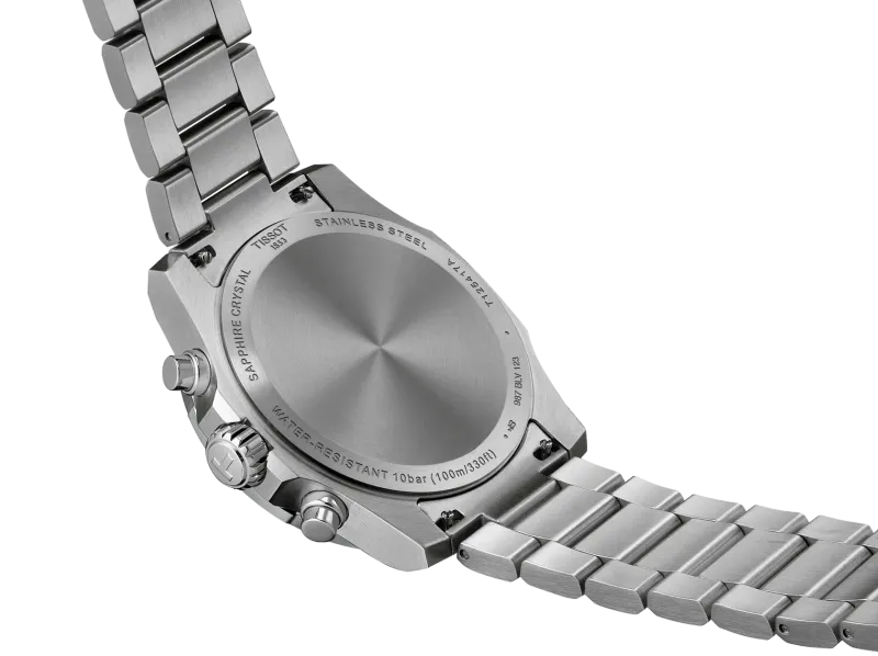 Tissot Ø42mm 100m' Supersport Chrono Isblå/Stål