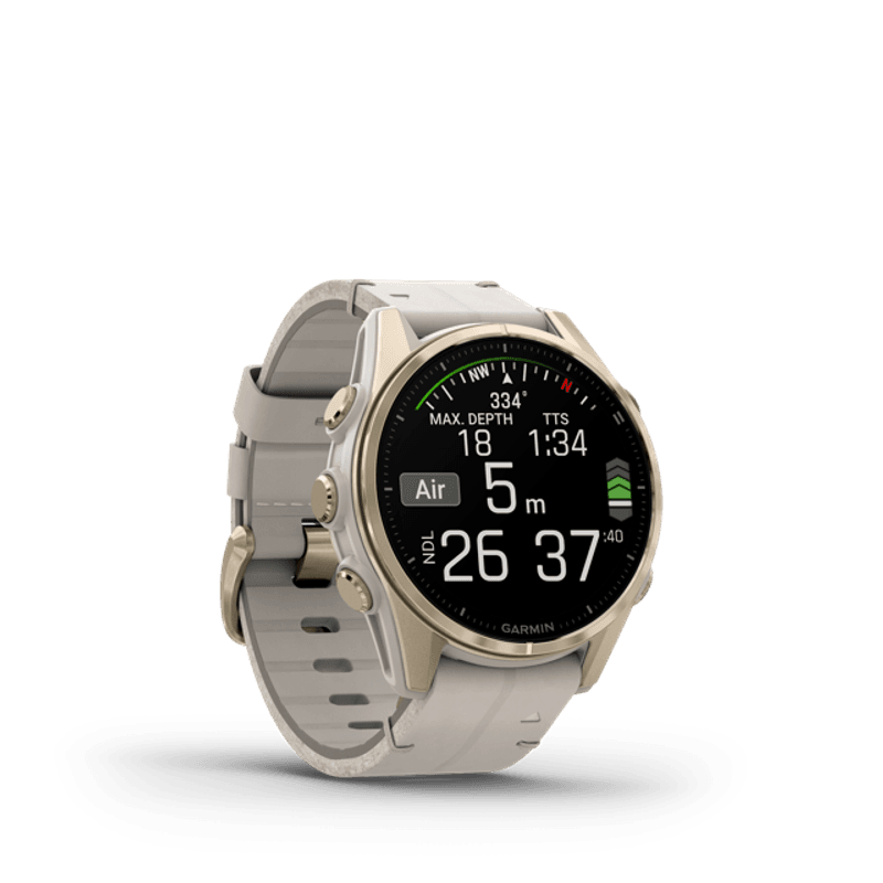 Garmin fēnix® 8, AMOLED, Ø43 mm + ekstra rem