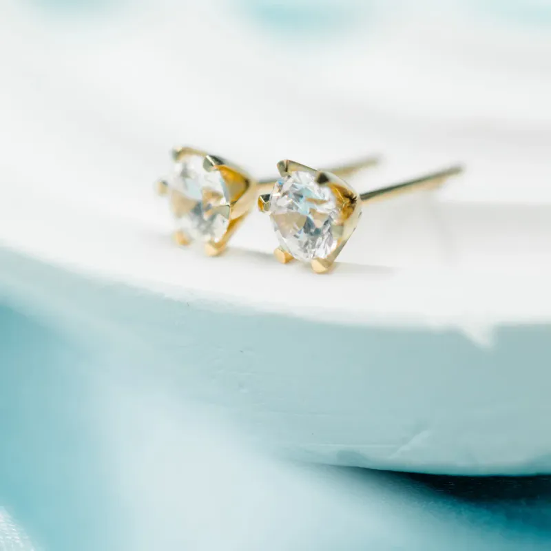 Ørepynt CONTESSA 585 gull med LAB grown diamanter 1,0ct VS1