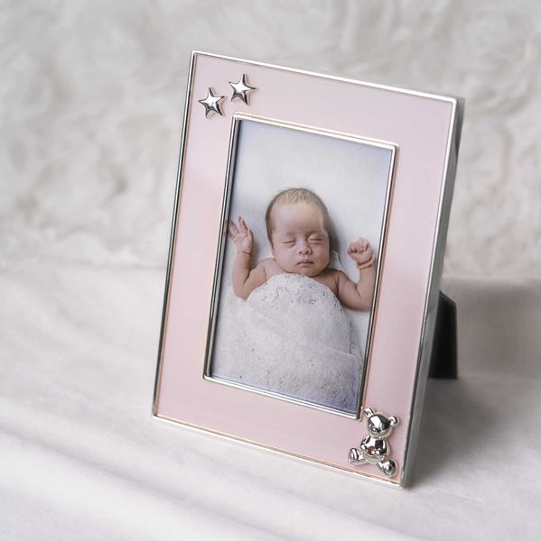 Hovedbilde Fotoramme til pike, rosa