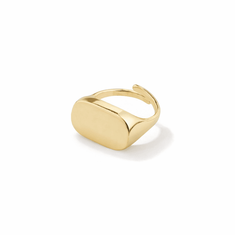 PILGRIM RESTORATION ring gullbelagt,  justerbar