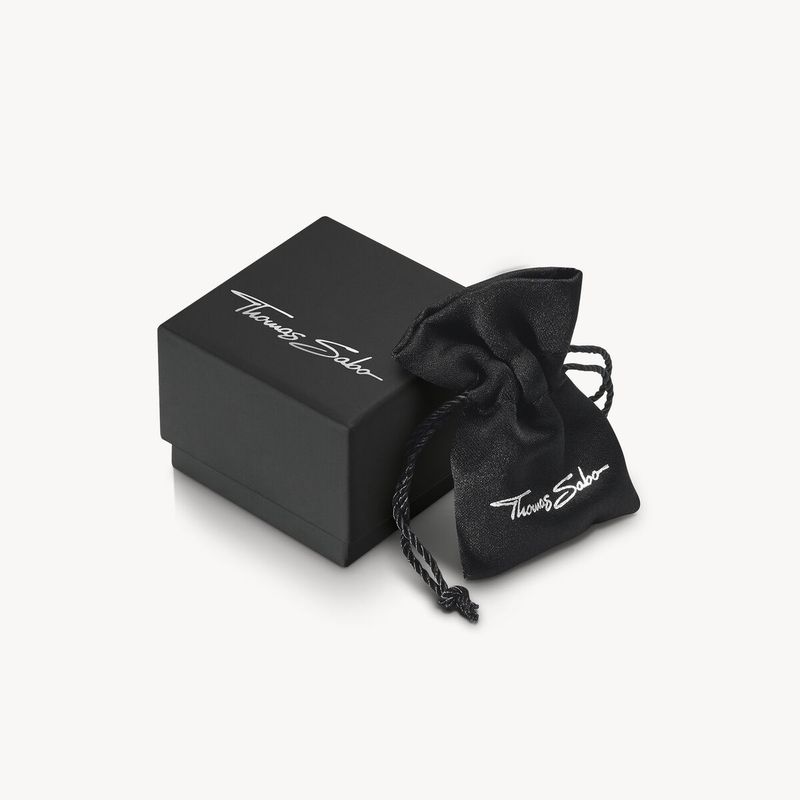 THOMAS SABO øredobber i sølv, flettet design