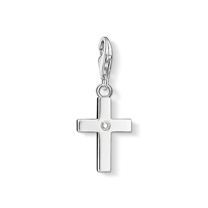 Hovedbilde THOMAS SABO charm, kors i sølv med cz