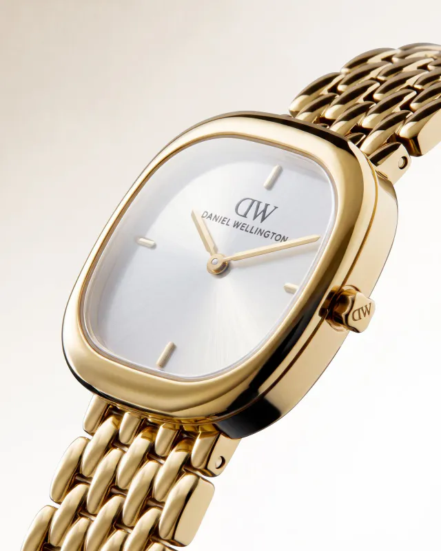 DW (24X28mm) Corta, dame, gullfarget stål, 3ATM