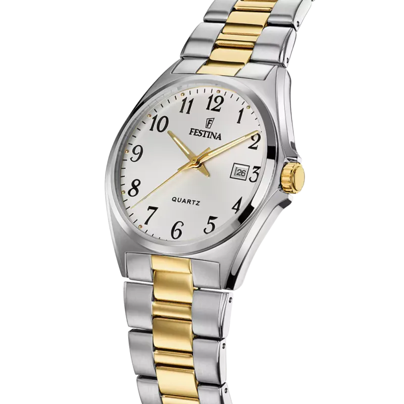 Festina Ø40mm 50m' bicolor, hvit