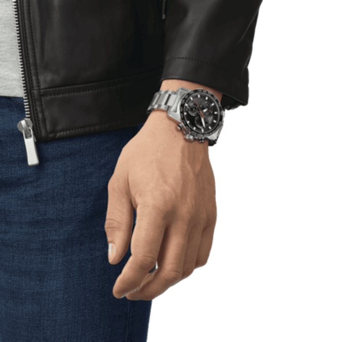 Hovedbilde Tissot Ø46mm, Supersport Chrono, 100m' Sort
