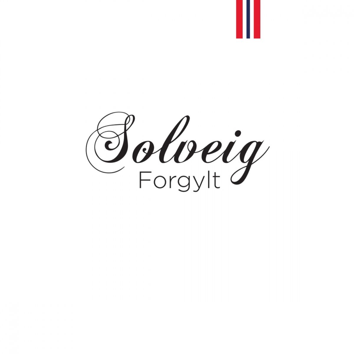  Solveig-sølje med heng, forgylt sølv