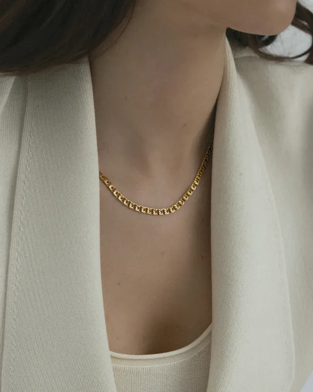Mockberg Infinity Gold Necklace