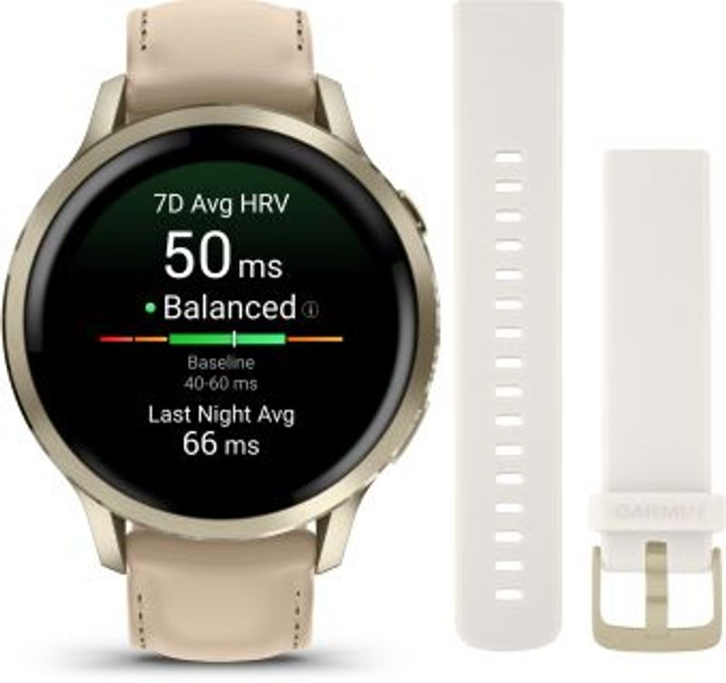 Garmin Venu® 4, Ø41mm 50m'  inkl. 2 remmer 