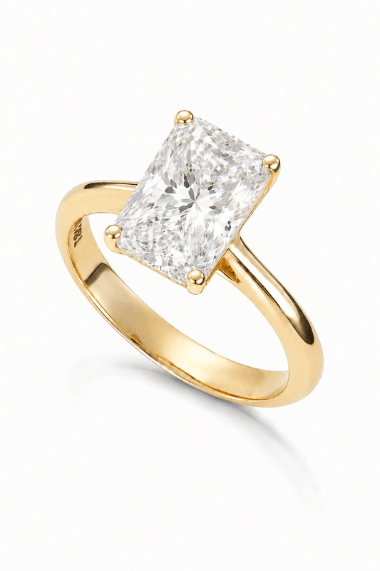 Ring Ragnhild 3,00 med LAB grown diamant