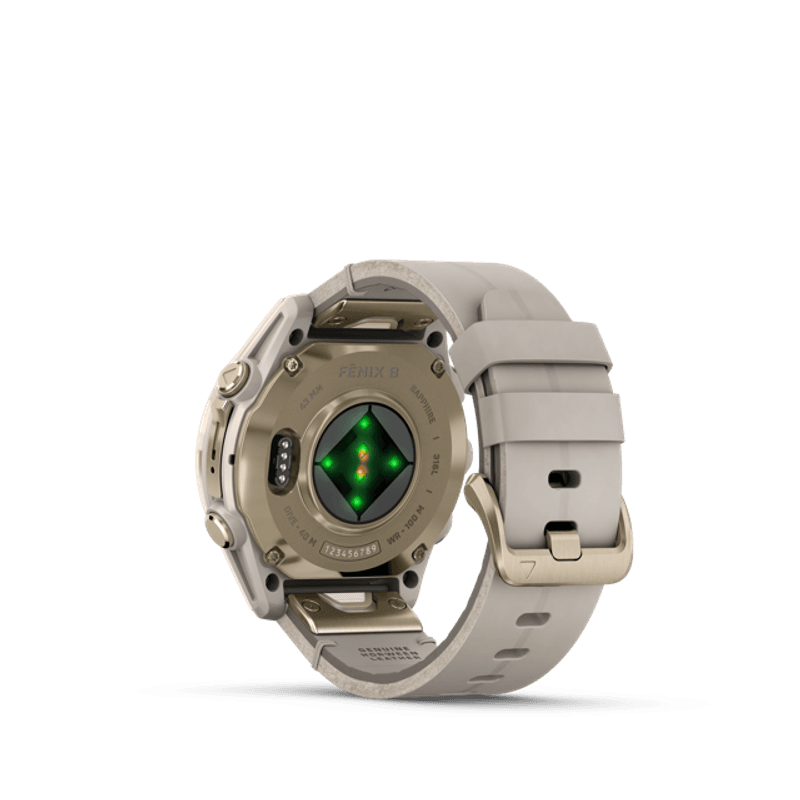 Garmin fēnix® 8, AMOLED, Ø43 mm + ekstra rem