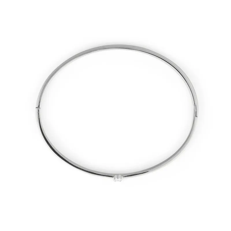 Kenza x Mockberg 'Nisrine' armring, sølvfarget