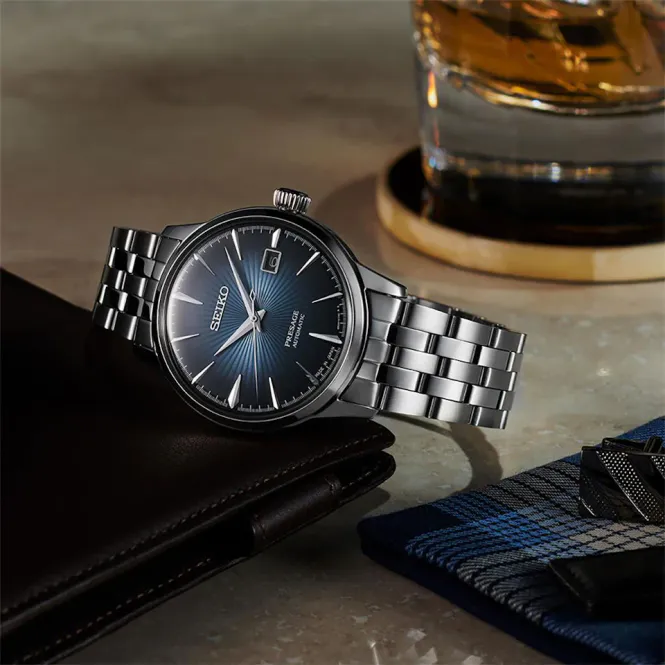 Hovedbilde Seiko Presage Ø40,5mm Cocktail Time 'Blue Moon'