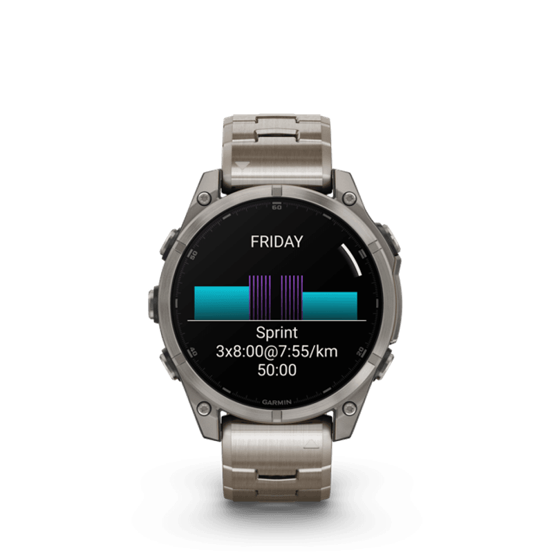 Garmin fēnix® 8, AMOLED Ø47 mm + ekstra rem